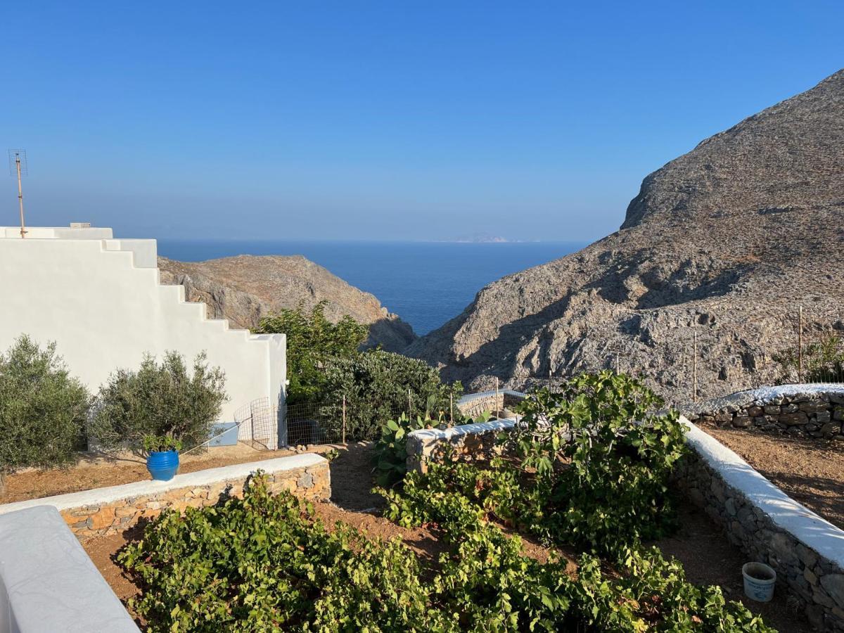 Cycladic Houses In Rural Surrounding Amorgos Extérieur photo